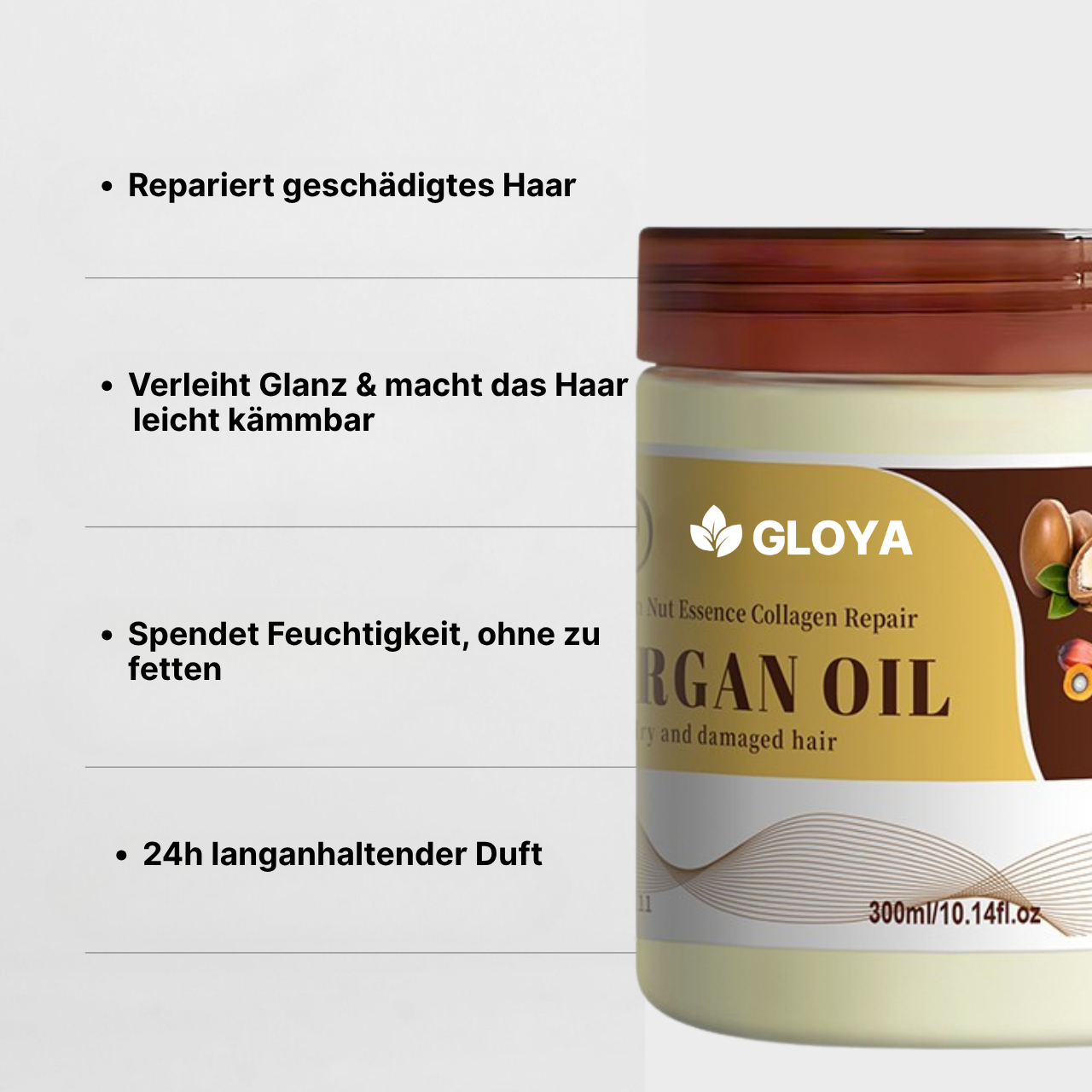 Gloya Arganöl Maske